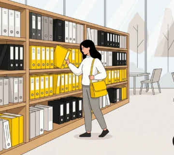 طالب ينظم مكتبة أبحاث علمية رقمية لرسائل الماجستير والدكتوراه