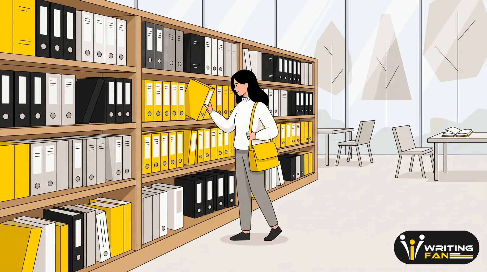 طالب ينظم مكتبة أبحاث علمية رقمية لرسائل الماجستير والدكتوراه